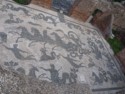 Mosaic in the main baths - 1